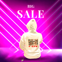Image 3 of White Unisex Sweater VLDLV01