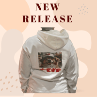 Image 4 of White Unisex Sweater VLDLV01