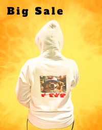 Image 5 of White Unisex Sweater VLDLV01