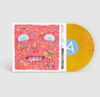 RONKER -  Fear Is a Funny Thing, Now Smile Like a Big Boy - LP Transparent yellow with white smoke