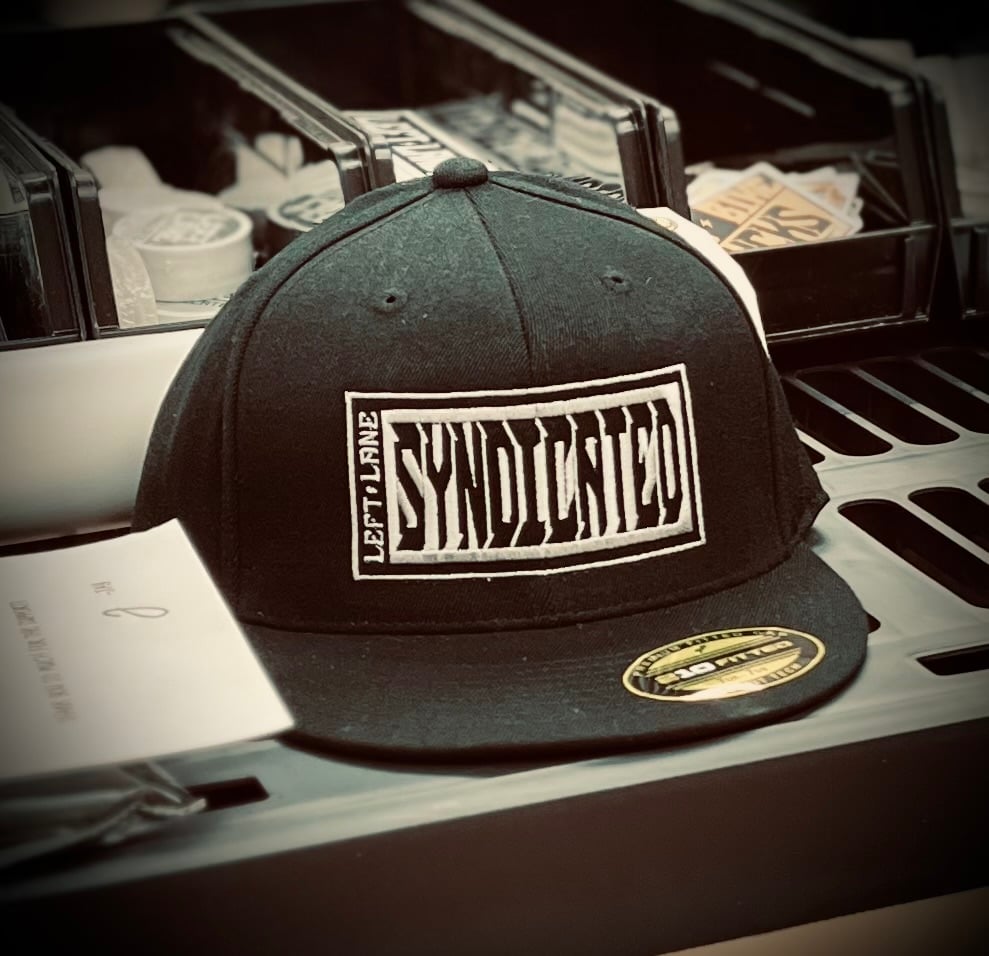 Left Lane Syndicate — SYNDICATED Embroidered Hat, Fitted or Snapback