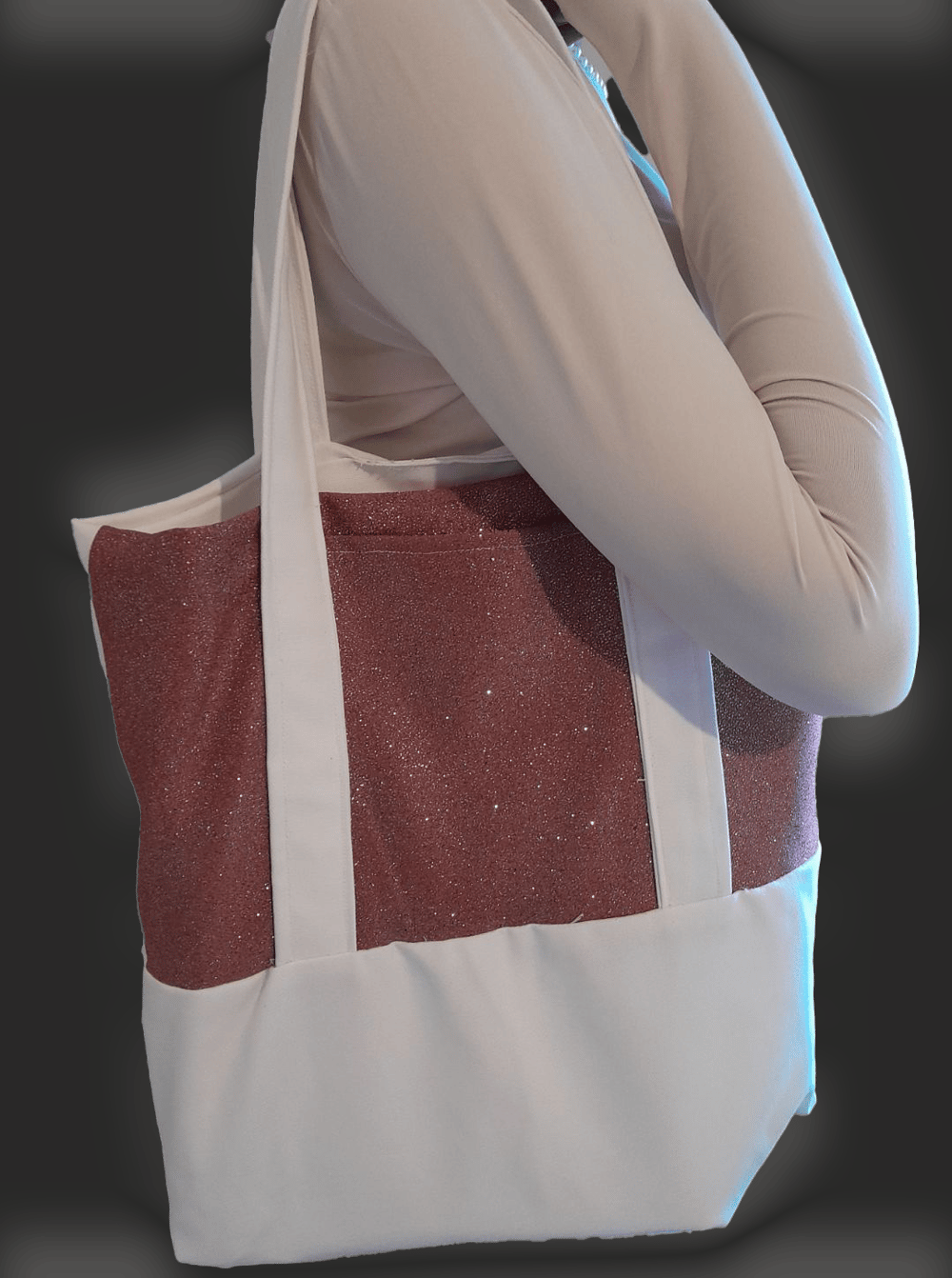 Image of Glitter tote bag