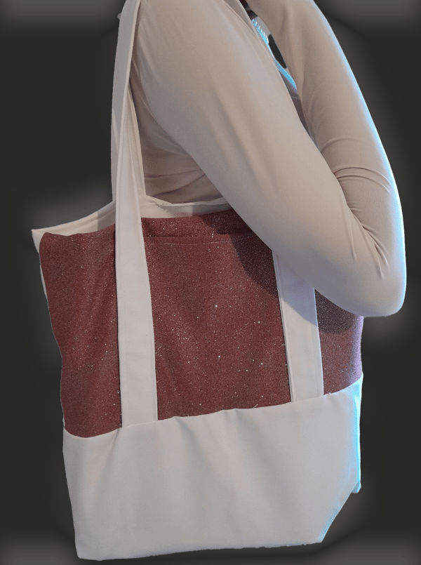 Image of Glitter tote bag