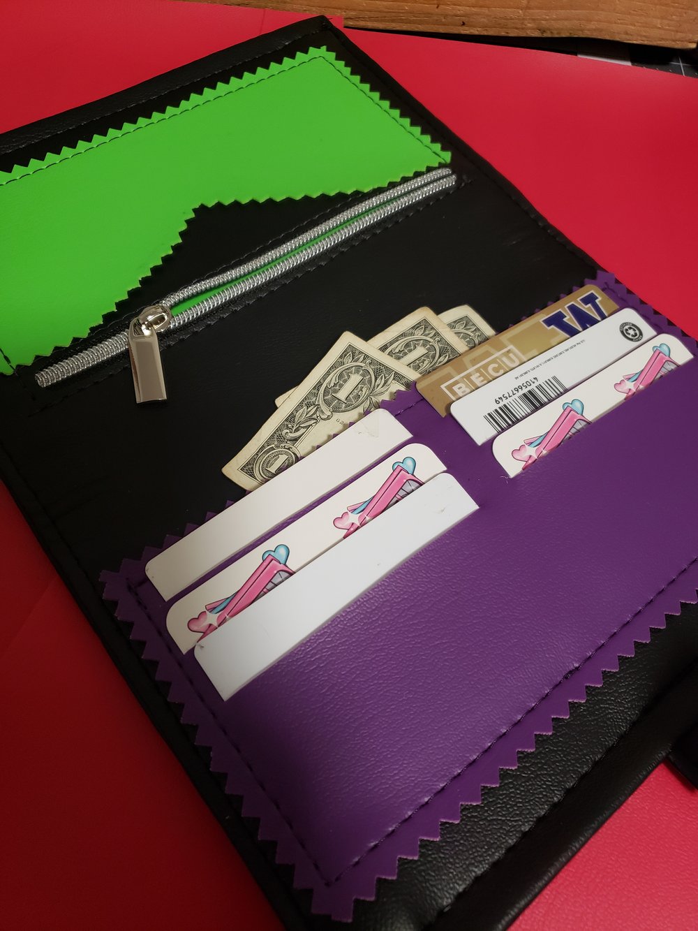 Image of Stay Out of the Basement Clutch Wallet