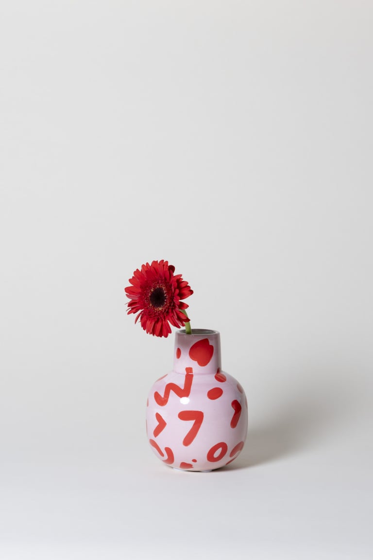 VASE ROSITA - LEOPARDO LINDO - QUÉ RICO Image 3