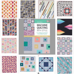 Machine Quilting With Style Book Signed by Christa Watson