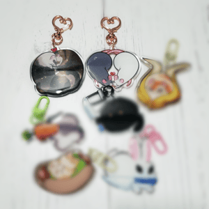 Image of Animal couple charms 