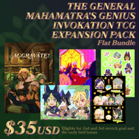 The General Mahamatra's Genius Invokation TCG Expansion Pack - Flat Bundle