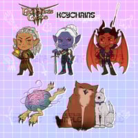 (PREORDER) Baldur's Gate 3 keychains PART 2
