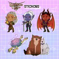 (PREORDER) Baldur's Gate 3 Stickers PART 2