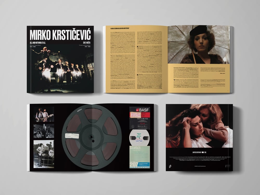 MIRKO KRSTICEVIC - ALL AND NOTHING AT ALL (LP) LIMITED EDITION OF 100 + 12-PAGE BOOKLET