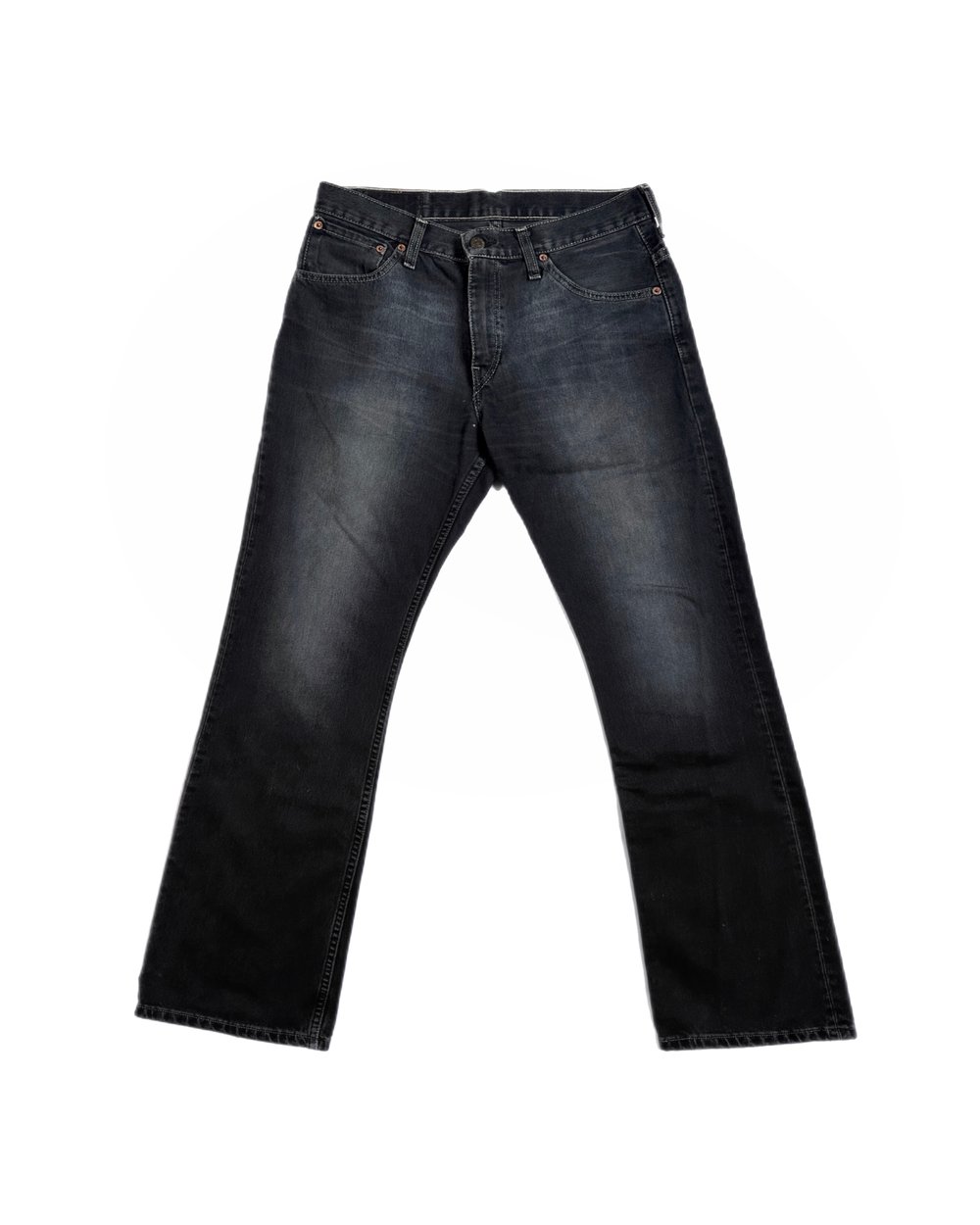 Levi’s 507 Faded Black Denim Jeans