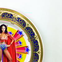 Image 3 of Wonder Lynda - Fine China Plate - #0786