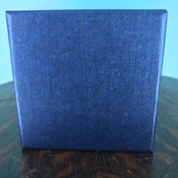 Image 3 of Burlington Recording 1/4" x 2.5" Heavy Duty BLUE Trident Metal Reel in Blue Box -3 Windage Holes