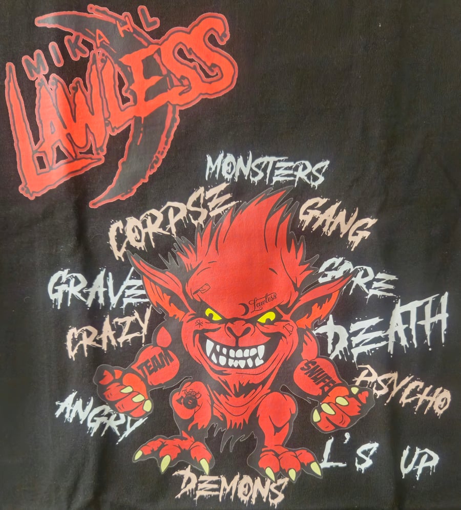 Image of MIKAHL LAWLESS : SNUFF GREMLIN  T-shirt