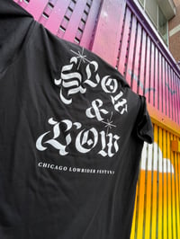 Image 1 of Classic Slow & Low Design (Black) T-Shirt