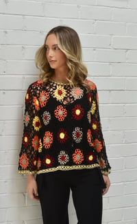 Image 1 of Marigold Crochet Top