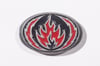 Black Label Skateboards Belt Buckle