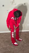 Red Calm Stacked set