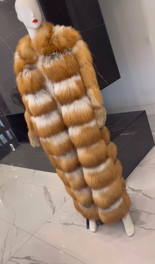 Image of Stacy 3in1 Fox Coat (extended length)