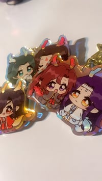 Image 2 of Dragon Rainbow Couple Charm