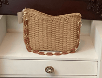 Image 3 of STRAW SHOULDER & CROSSBODY BAG