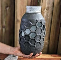 Image 2 of Dark Matter Geometric Vase 