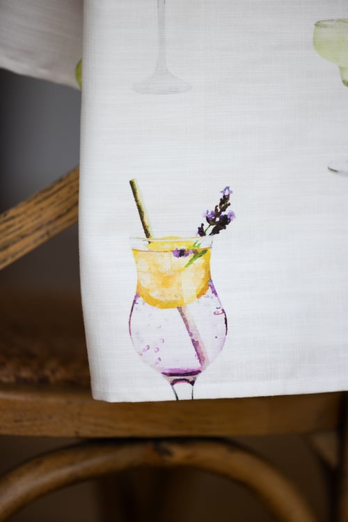 Image of The Skye Tea Towel - The Cocktail