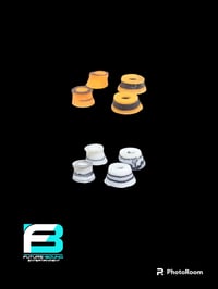 Image 2 of Swirl colored fingerboard bushings