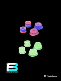 Image 3 of Swirl colored fingerboard bushings