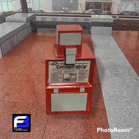 Image 4 of 1/8 Scale Newspaper Box for Fingerboarding or dioramas.