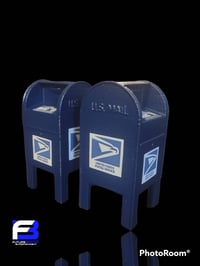 Image 2 of 1/8 USPS Post box miniature for Fingerboarding or dioramas.
