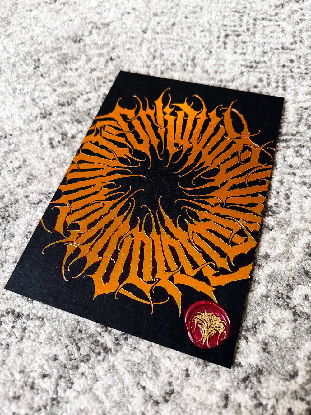 {Orkaydia} Bronze Print