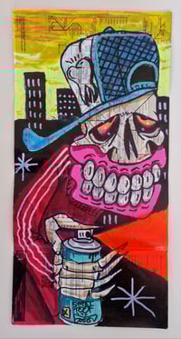 Fluro Molar London Souvenir Tube map 