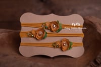 Image 5 of Baby headbands set mustard