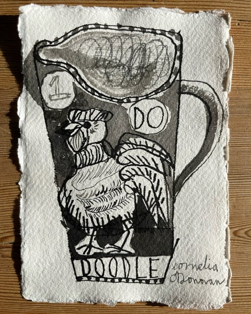 Image of Doodle do, ink on paper 