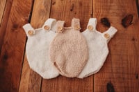 Image 1 of Flecked Newborn Romper