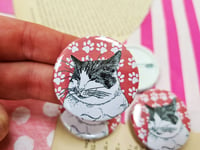 Image 1 of Pin Badge: Cats