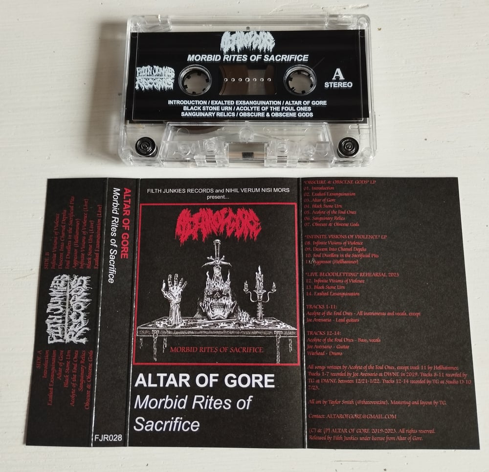 ALTAR OF GORE - "Morbid Rites of Sacrifice"  MC
