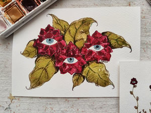 Image of Cartoline Dipinte - Fiore nascosto ✨🫀✨