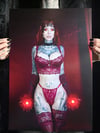 Scarlet Which 12"x18" signed poster
