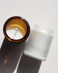 Vela en tarro de cristal 