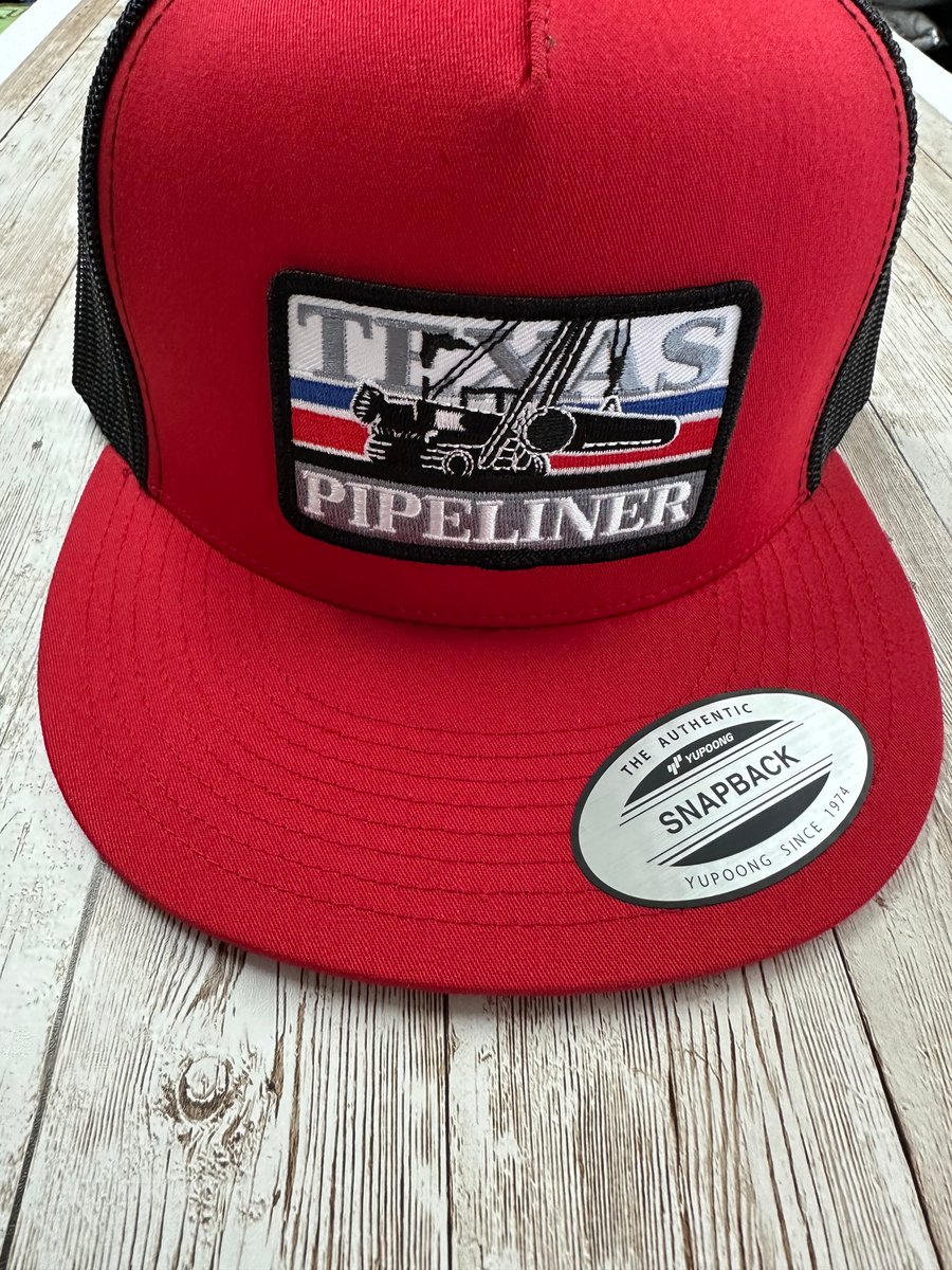 TEXAS PIPELINER HATS RED OR BLACK | HID KITZ