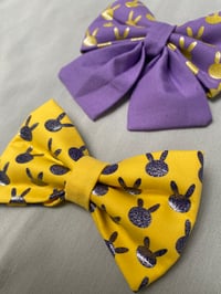 Image 2 of Shimmer Easter Bunny Sailor Bow / Bow Tie