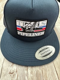 Image 2 of TEXAS PIPELINER HAT BLUE OR BROWN