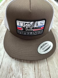 Image 4 of TEXAS PIPELINER HAT BLUE OR BROWN