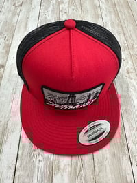 Image 3 of DIRTY MONEY HATS RED OR BLACK