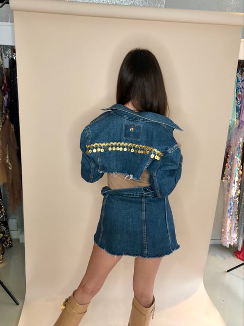 Image of Dark Denim Reworked Co-Ord