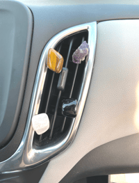 Image 2 of crystal car vent clips