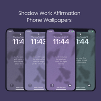 Image 1 of Shadow Work Affirmation Phone Wallpapers